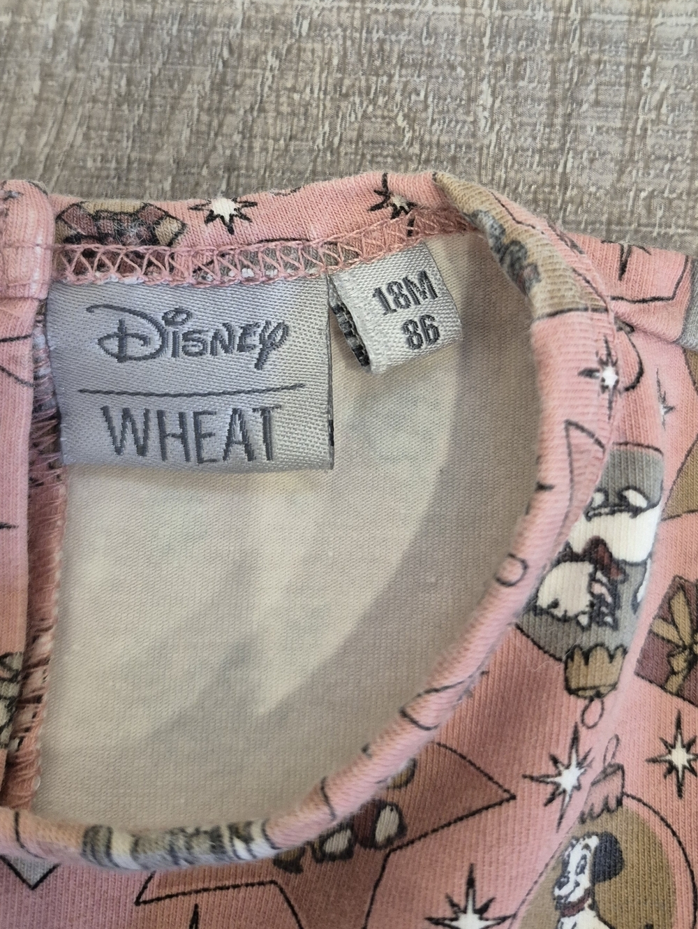 WHEAT X DISNEY Toddler Girl's Holiday Dress - Picture 3 of 5